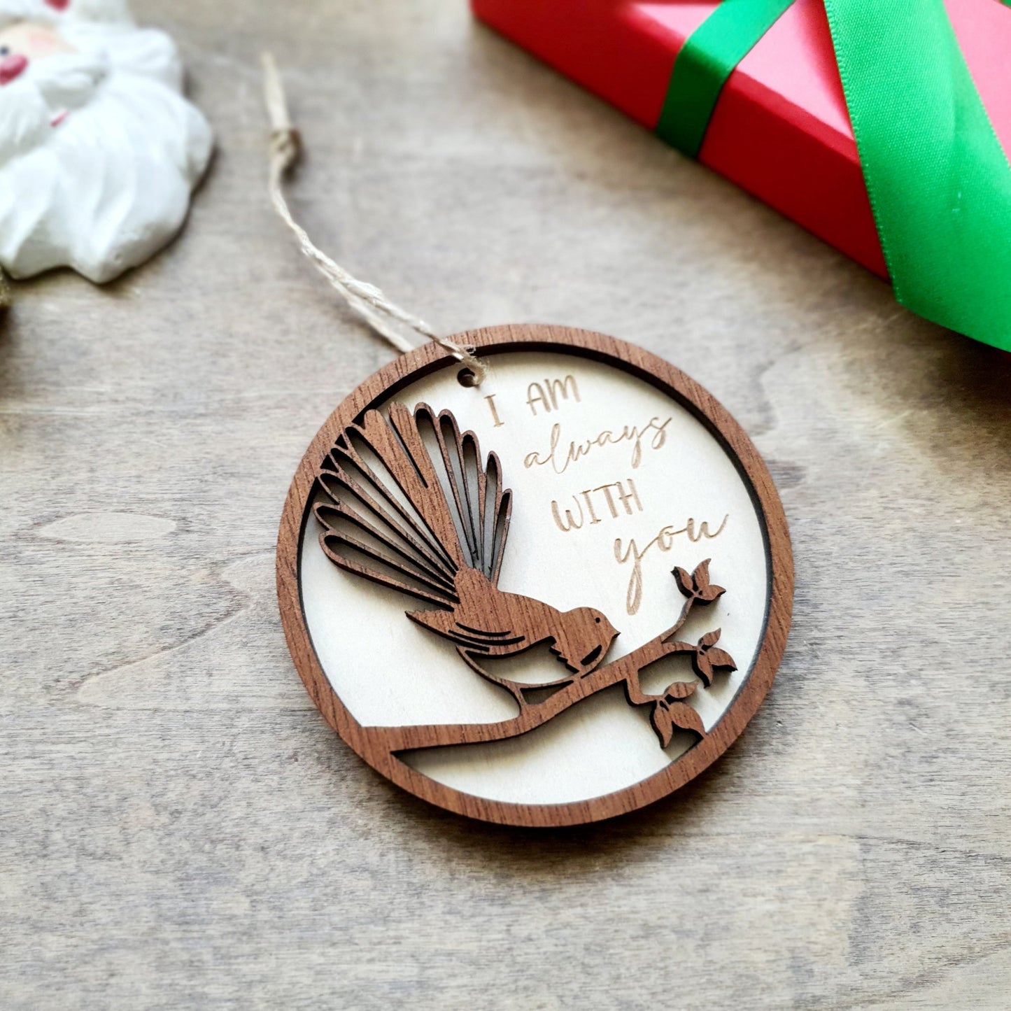 Fantail Memorial Ornament