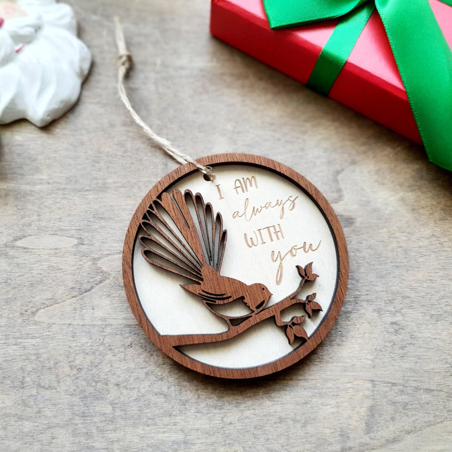 Fantail Memorial Ornament
