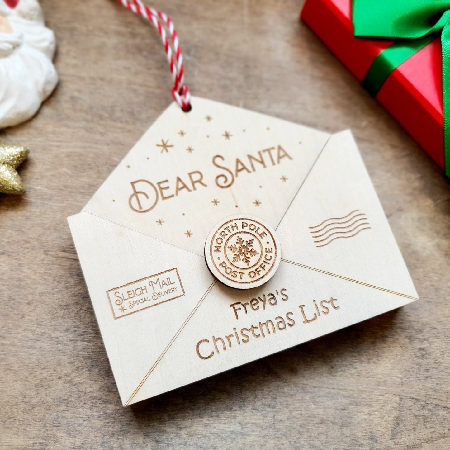 Personalised Christmas List Bauble
