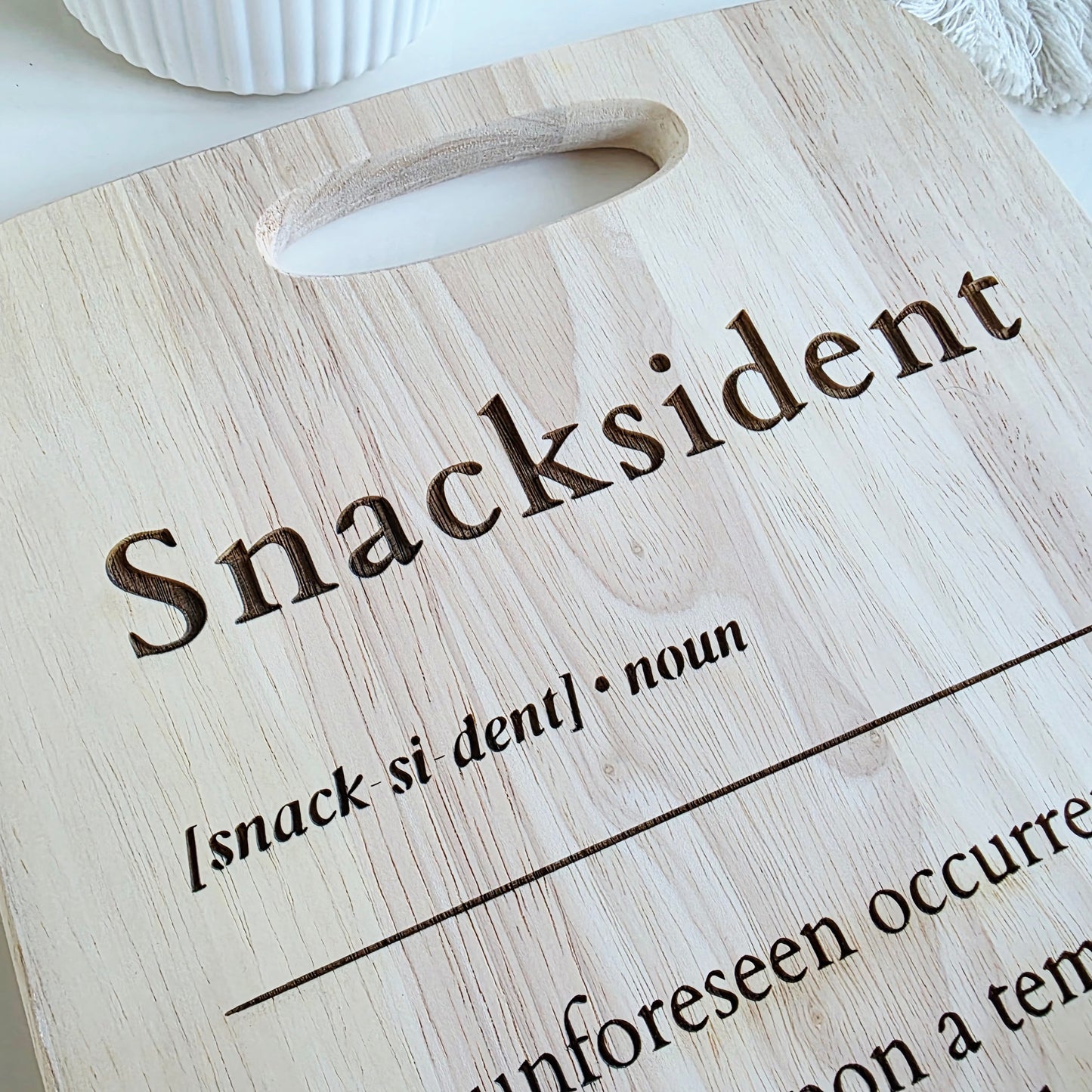 Snacksident Chopping Board