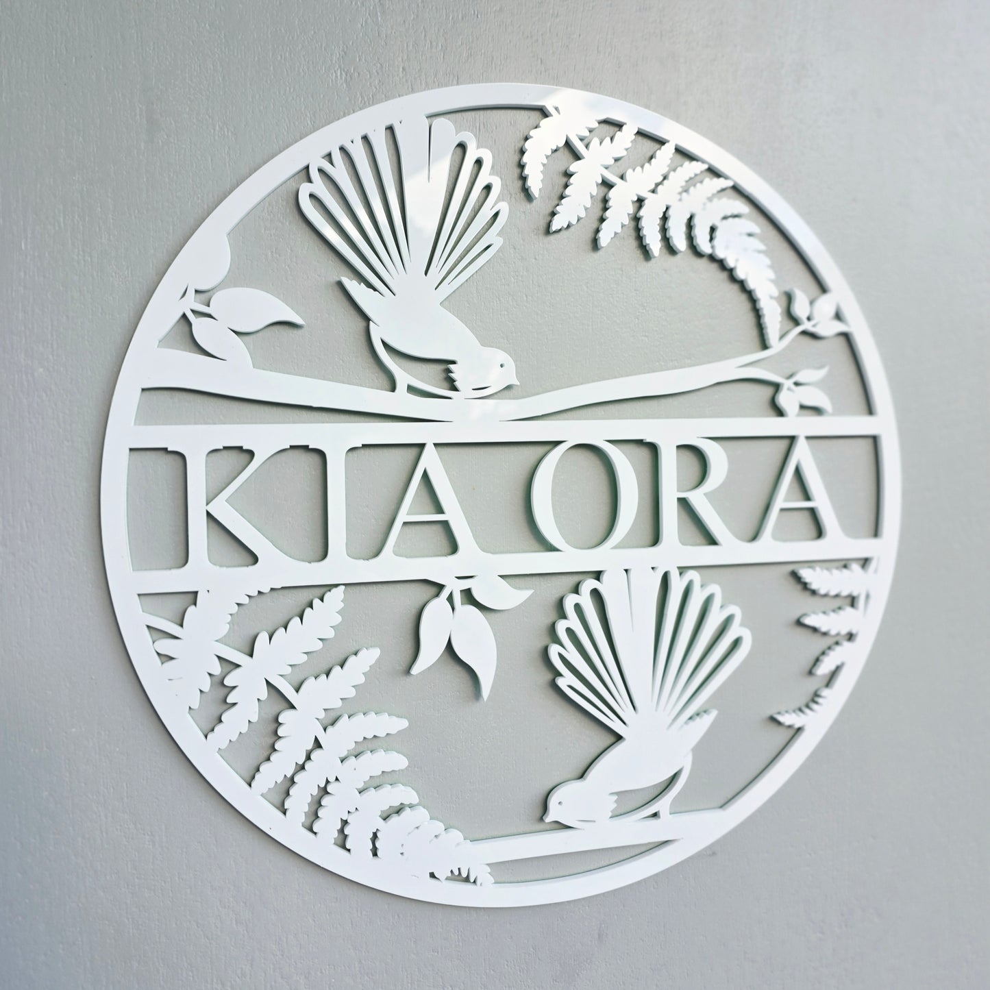 Personalised Kiwiana Fantail Décor
