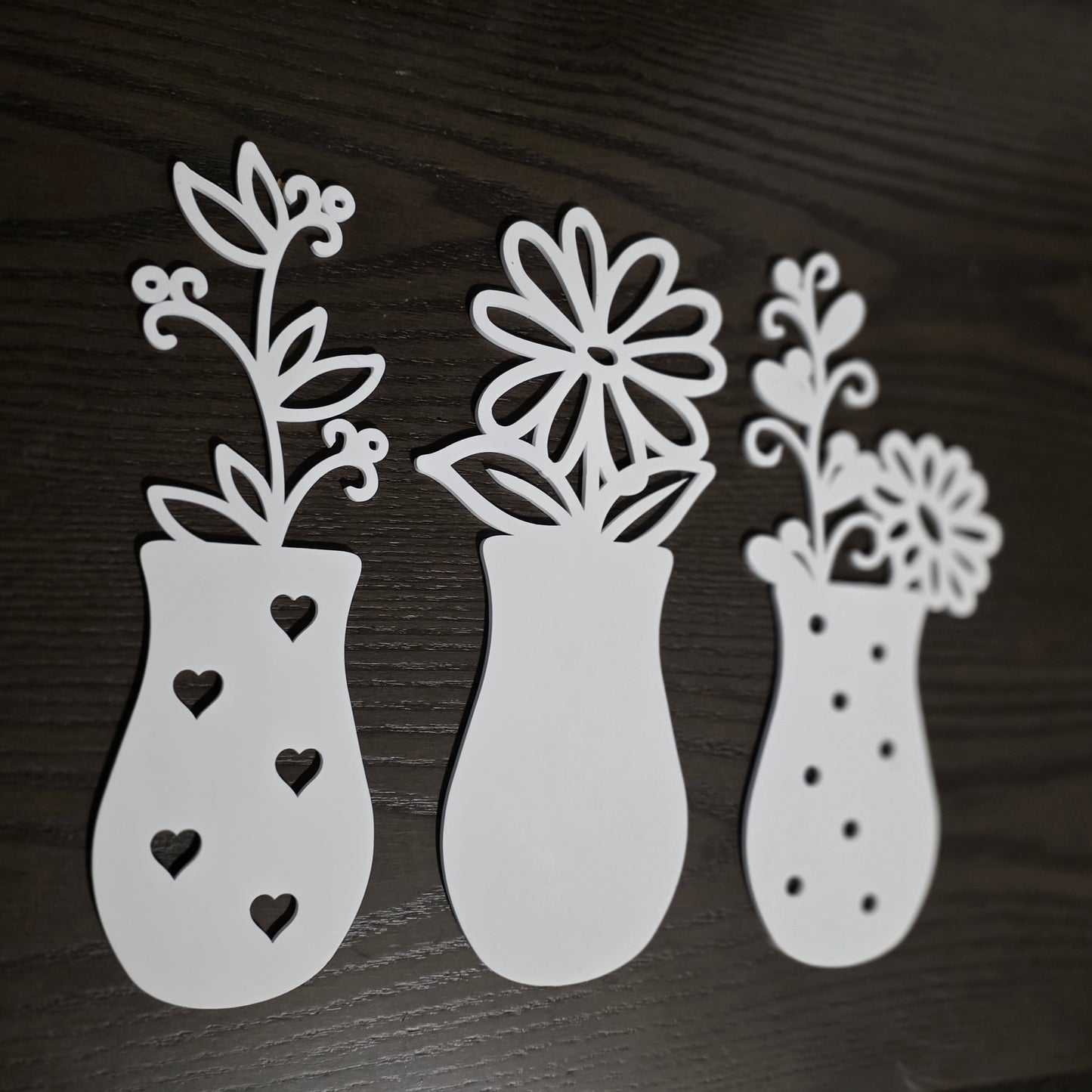 Mini Vase Plants Wall Art Set