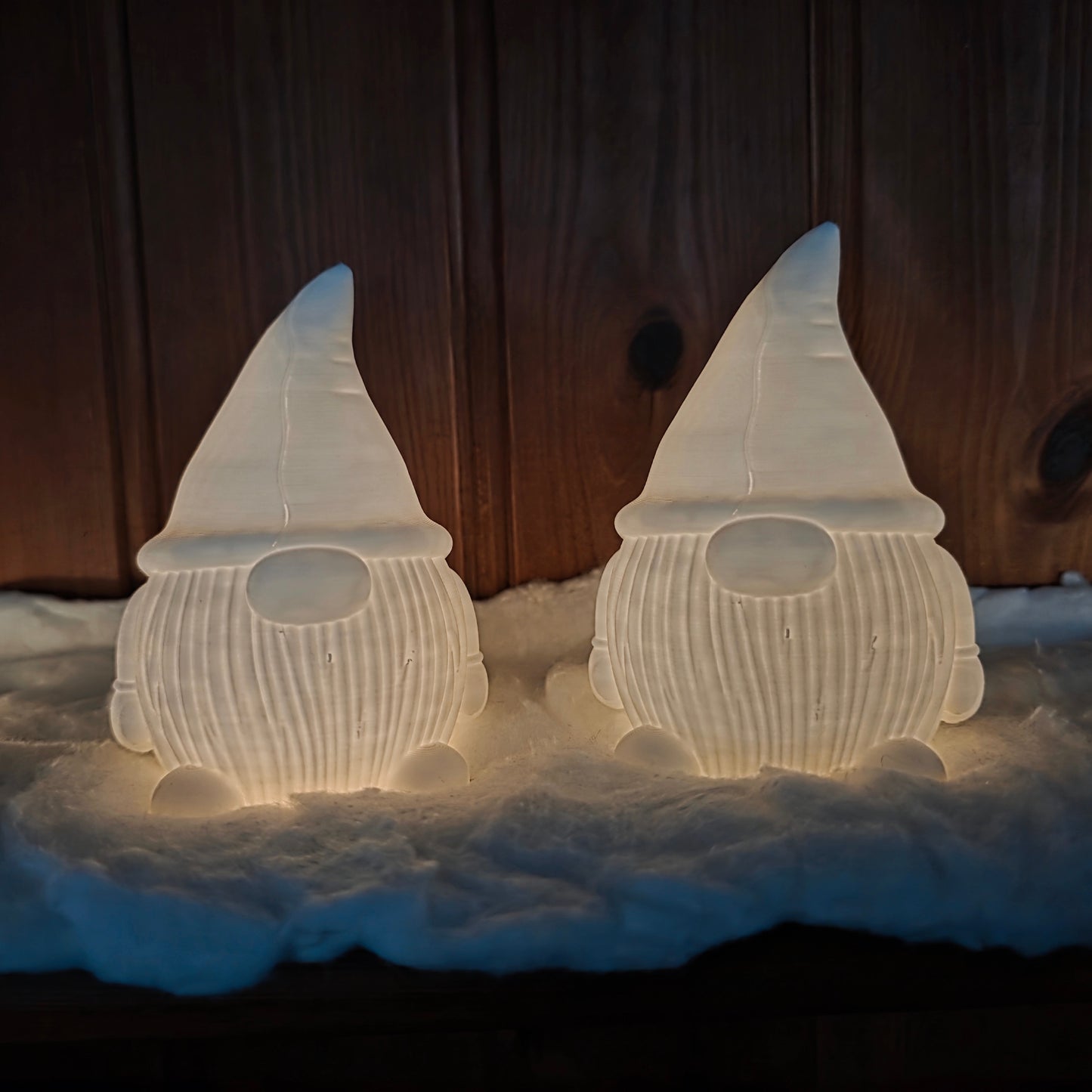 3D Christmas Gnome Decor Set