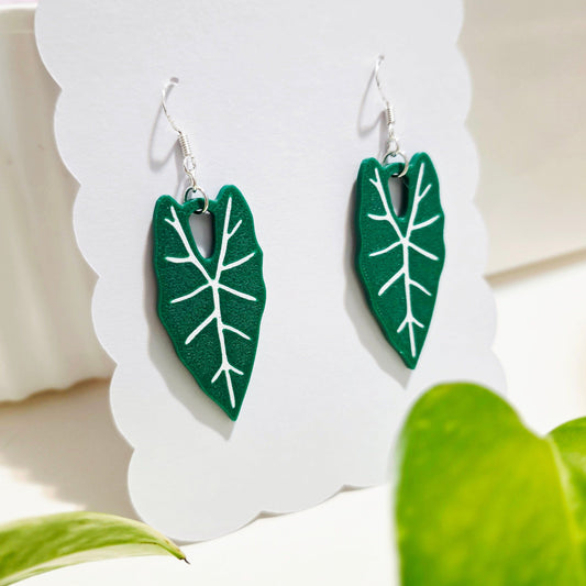 Alocasia Frydek Earrings Earrings Whimsic