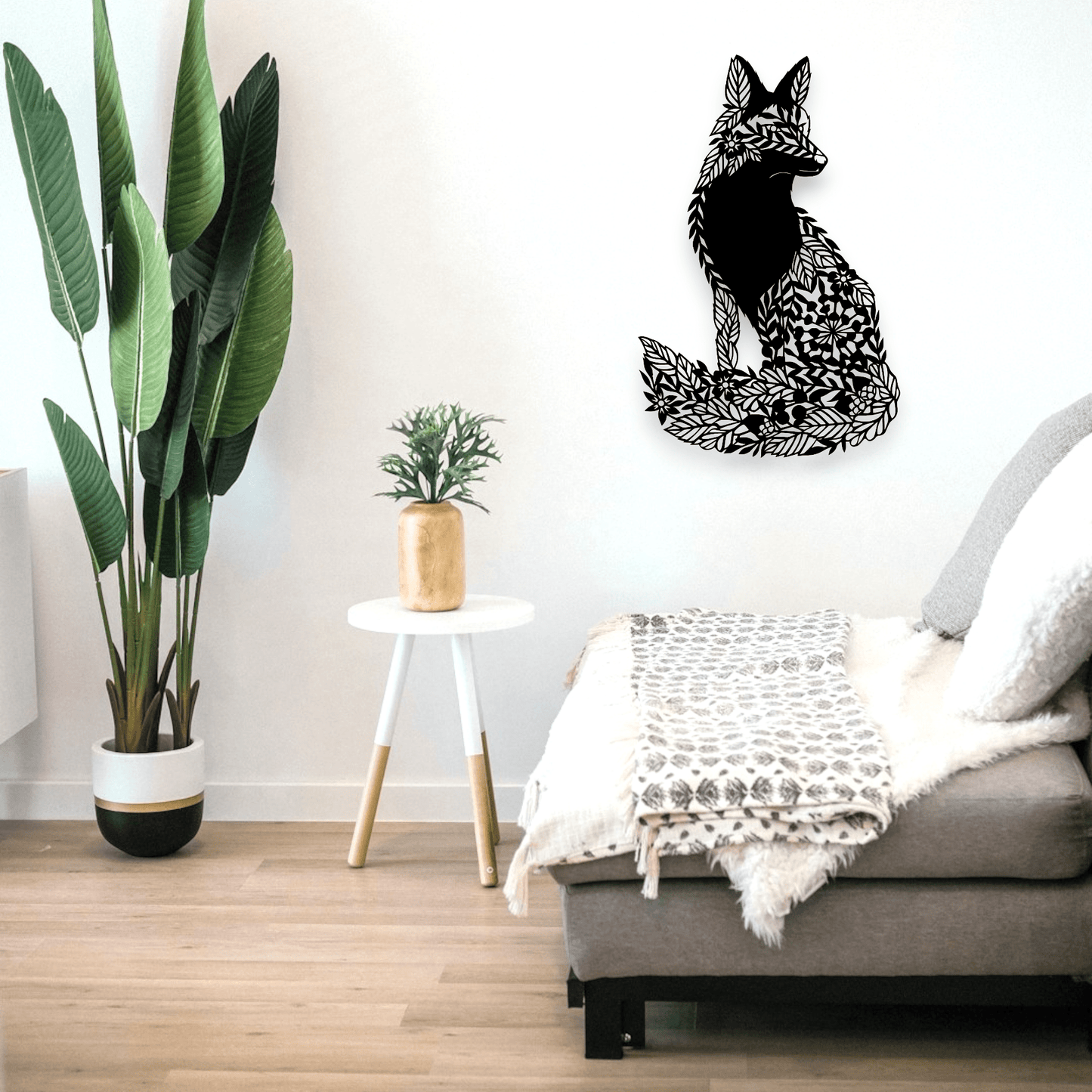 Autumn Fox Wall Décor Whimsic