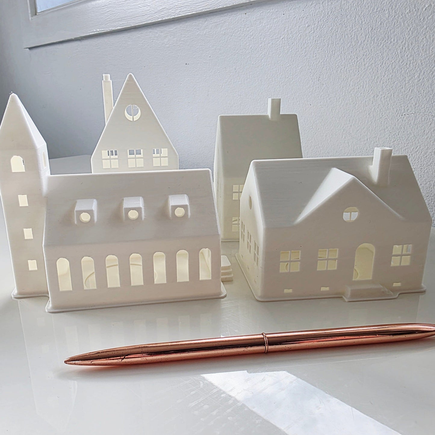 Christmas Village Decor Set Whimsic
