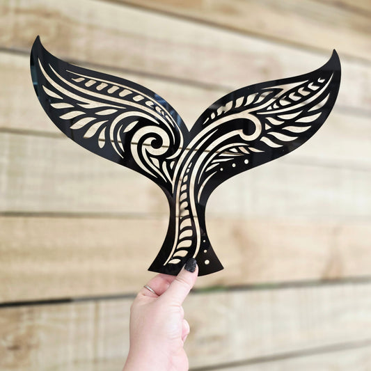 Whale Tail Wall Décor