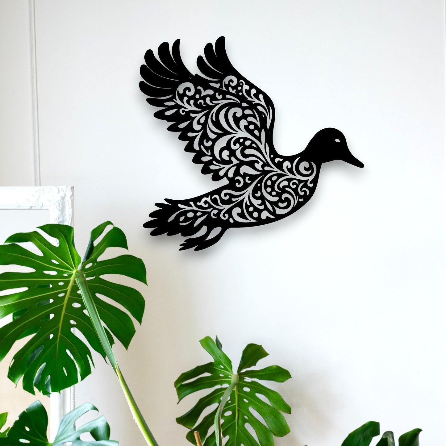 Filigree Duck Wall Art