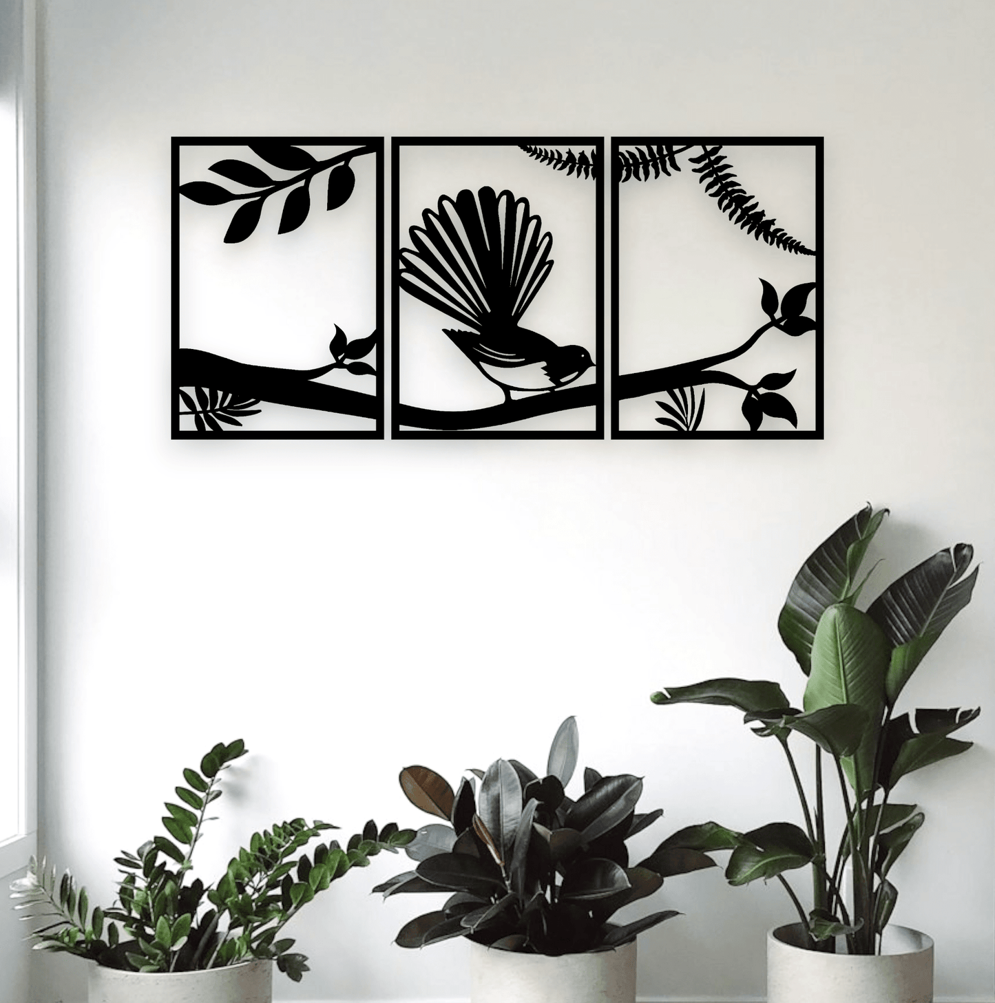 Fantail Wall Art Set Wall Decor Whimsic