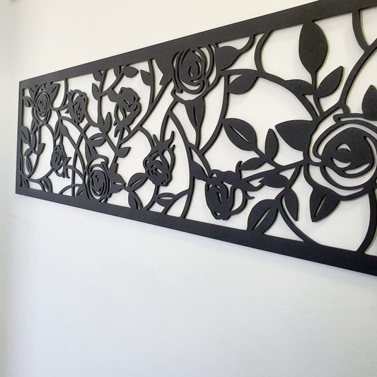Floral Panel Wall Art Wall Decor Whimsic