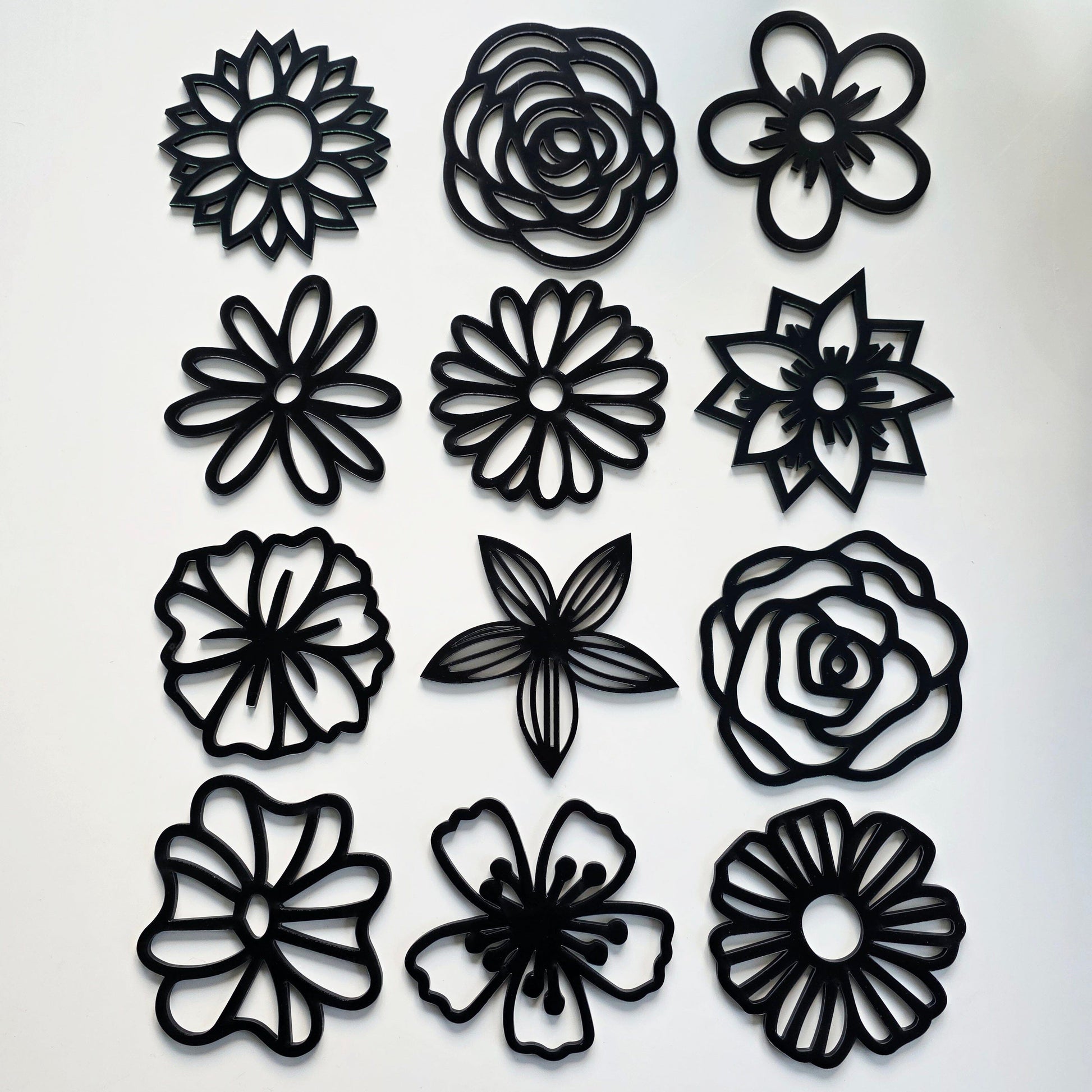 Flowers Wall Art Set Whimsic