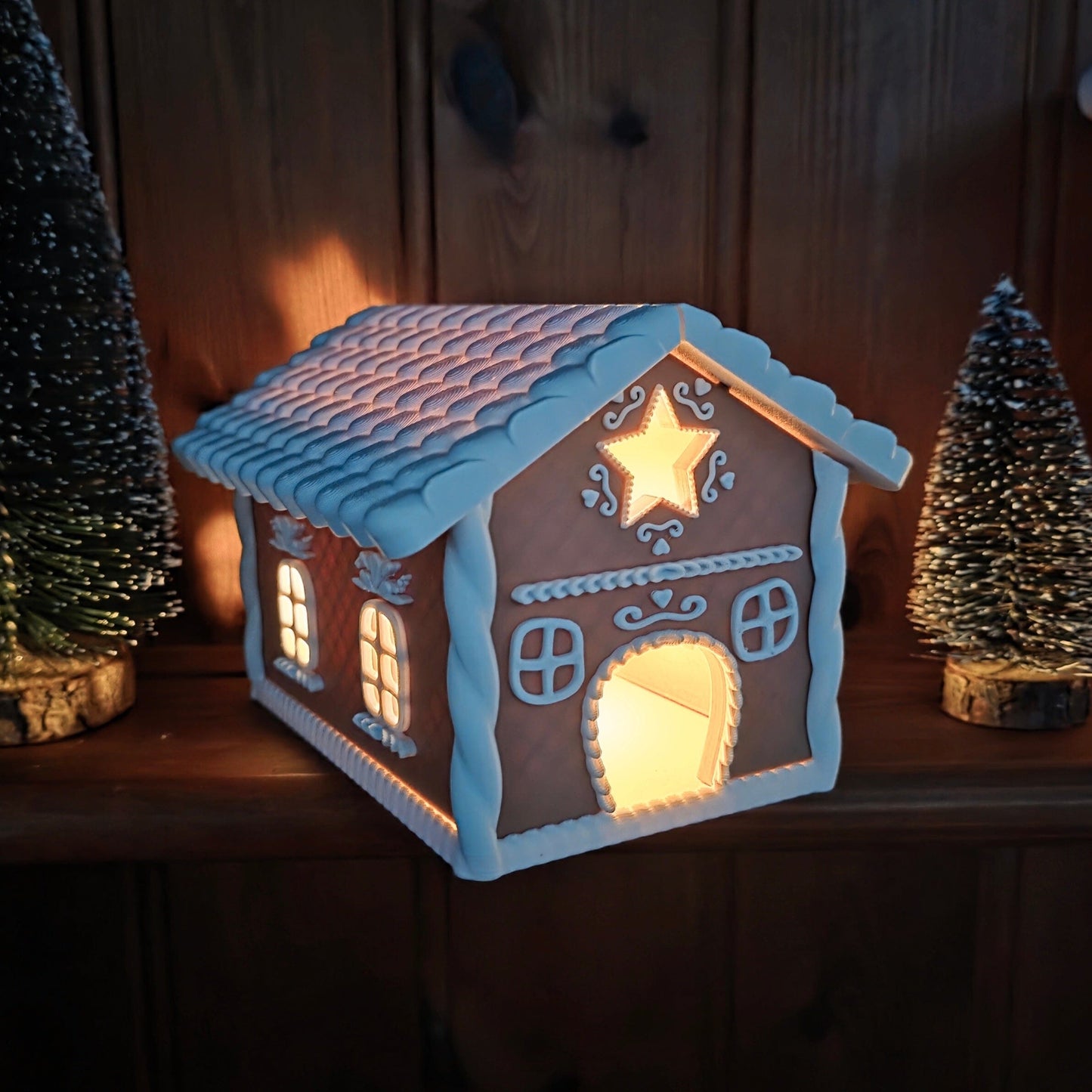 Gingerbread House Christmas Decor Whimsic