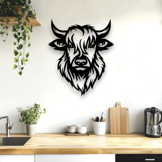 Highland Cow Decor Whimsic