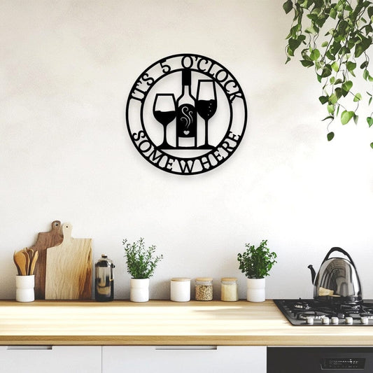 It's 5 Somewhere Wall Art Whimsic