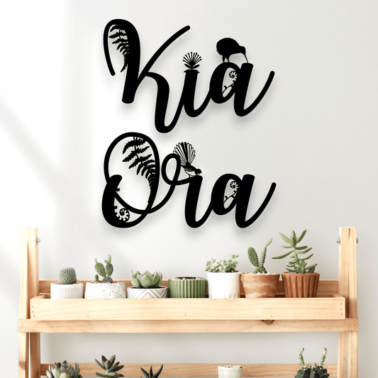 Kia Ora NZ Wall Art Whimsic
