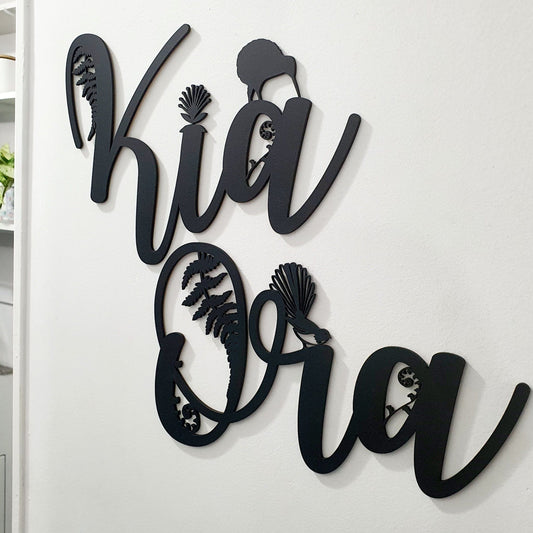 Kia Ora NZ Wall Art Whimsic