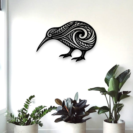 Koru Flow Kiwi Wall Art