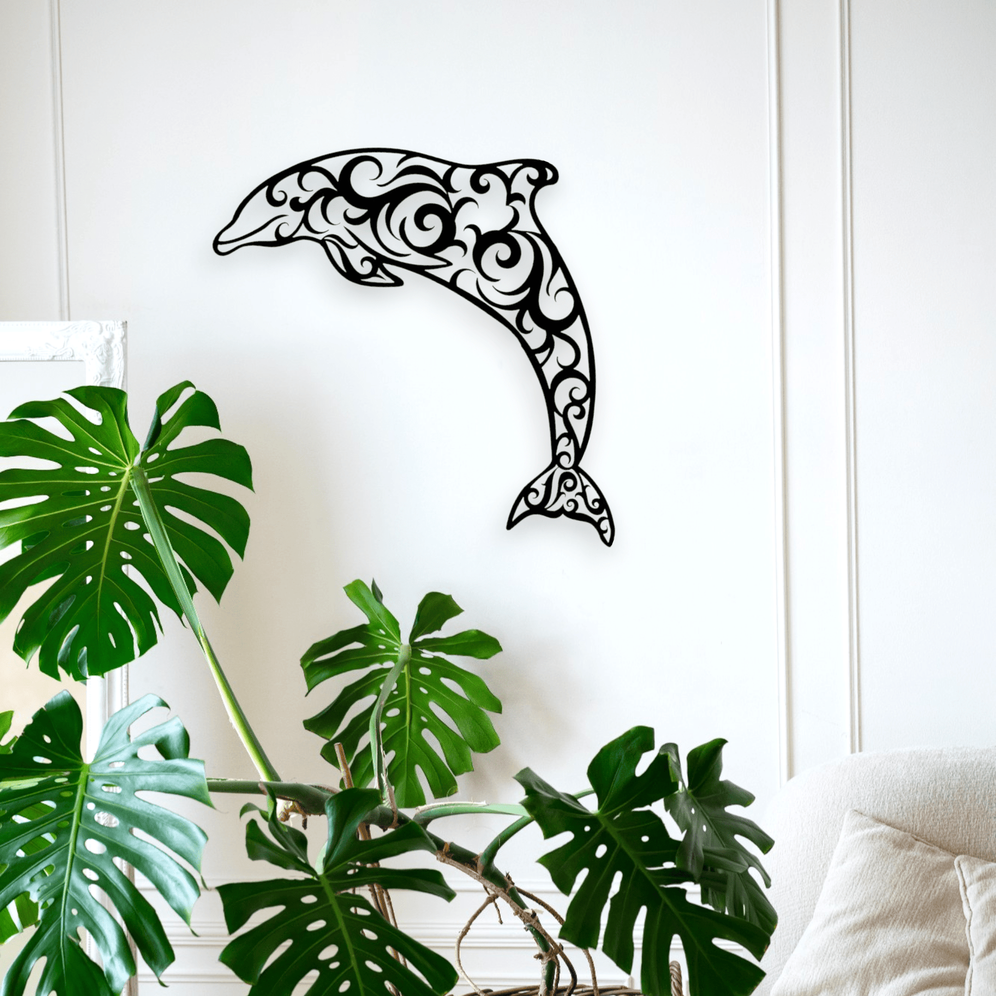 Koru Dolphin Wall Art Whimsic