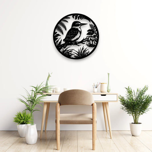 Woodland Kōtare Wall Art