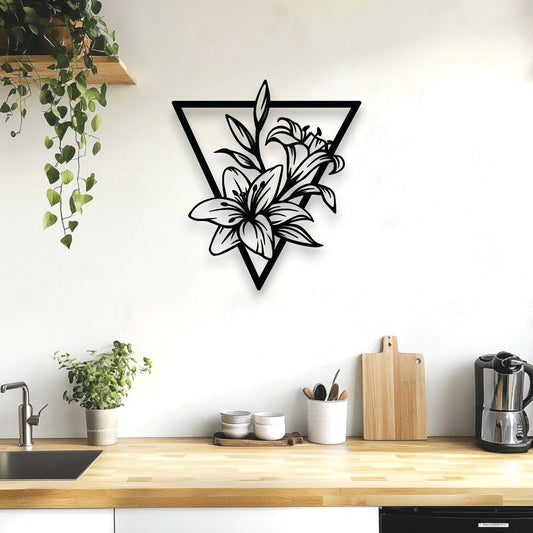 Lily Wall Art Wall Decor Whimsic