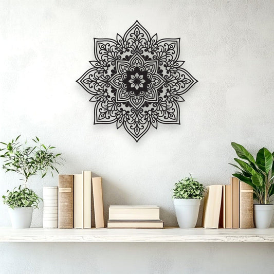 Mandala Flower Wall Décor Whimsic