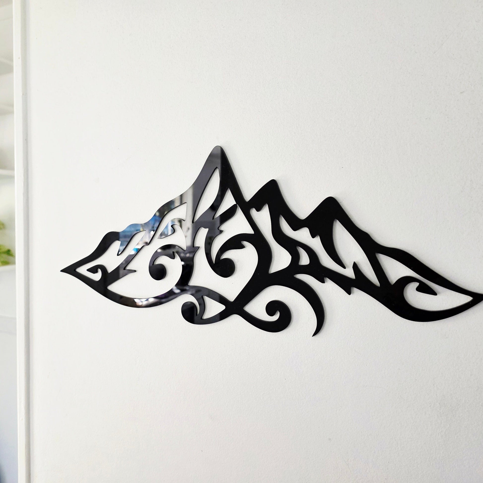 Mountain Outline Wall Art Wall Decor Whimsic