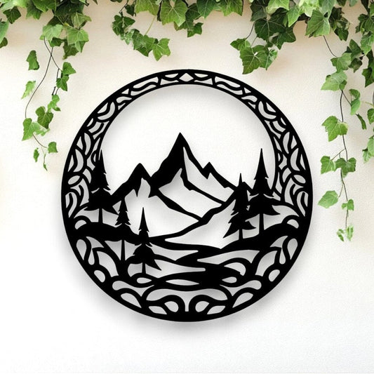 Mountain Wall Art Wall Decor Whimsic