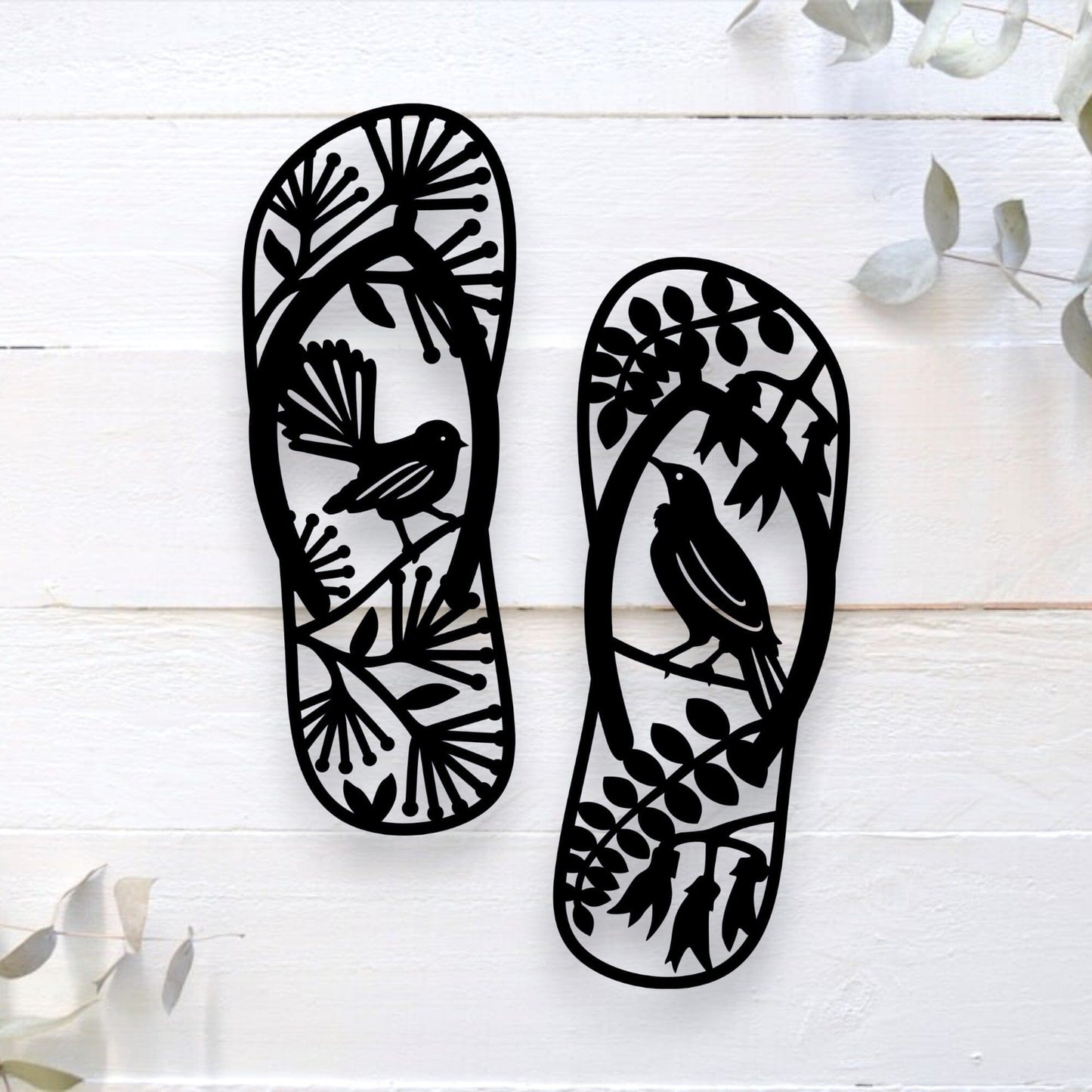 Native Bird Jandals SPECIAL Whimsic