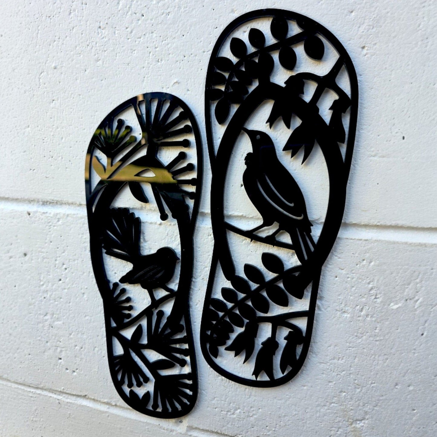 Native Bird Jandals Whimsic