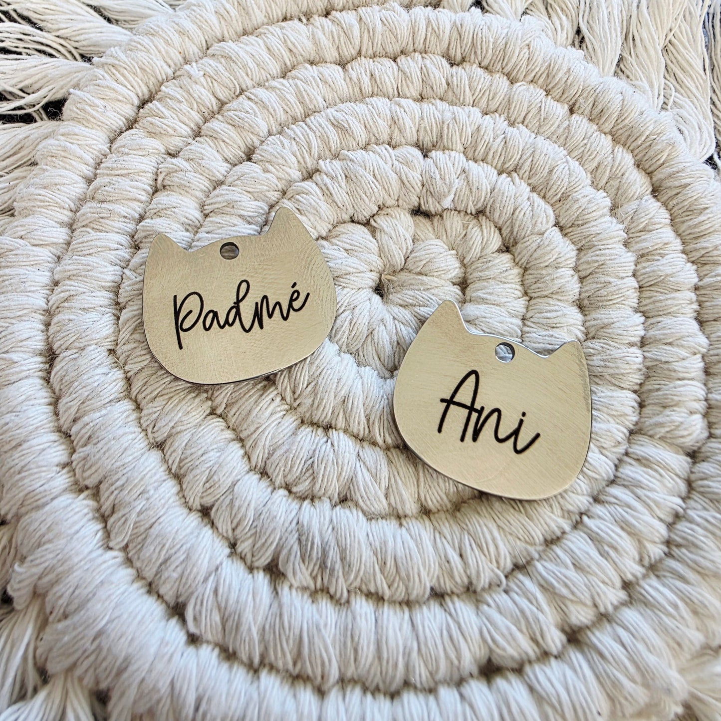 Personalised Cat Collar Tags Whimsic