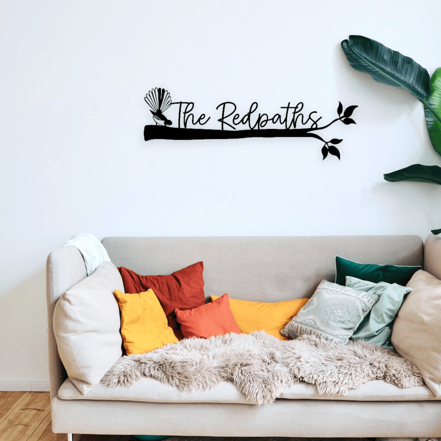 Personalised Fantail Tree Branch Whimsic