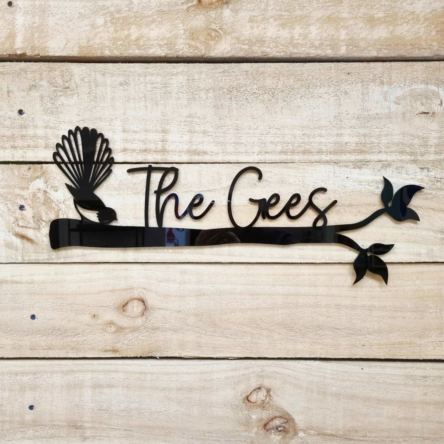 Personalised Fantail Tree Branch Whimsic