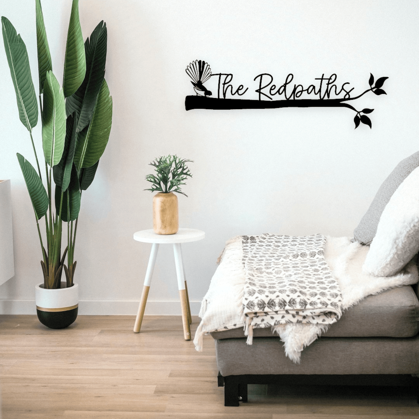 Personalised Fantail Tree Branch Whimsic