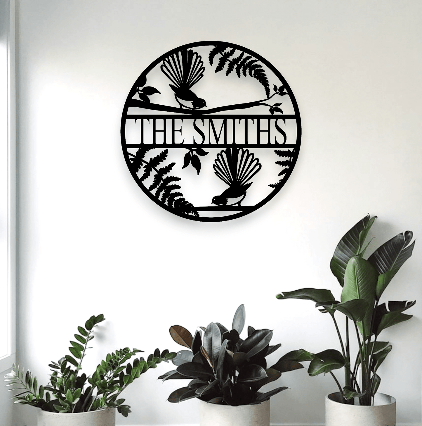Personalised Kiwiana Fantail Décor Whimsic