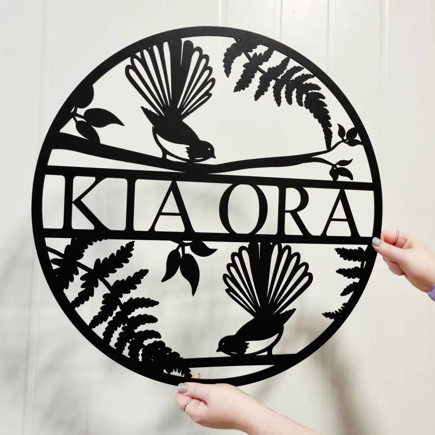 Personalised Kiwiana Fantail Décor Whimsic