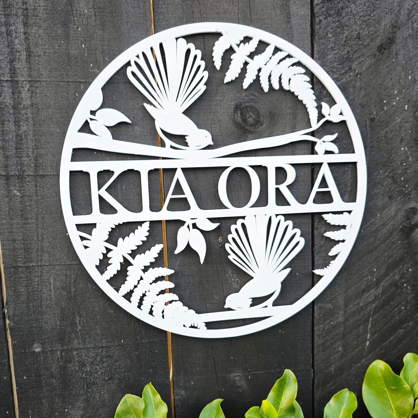 Personalised Kiwiana Fantail Décor Whimsic