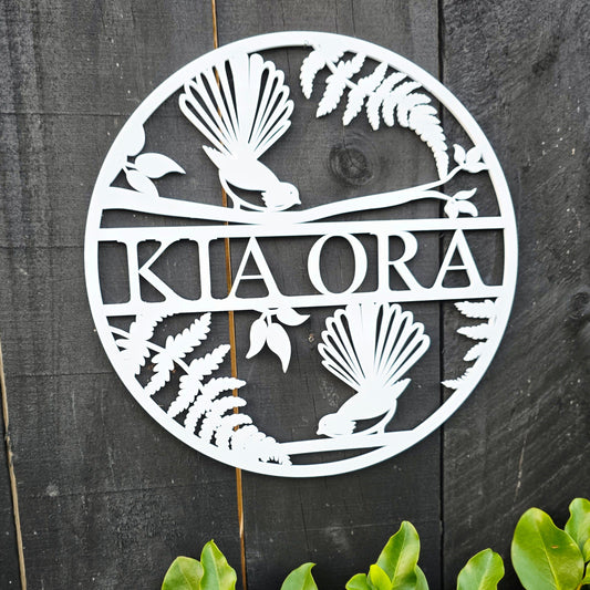 Personalised Kiwiana Fantail Décor Whimsic