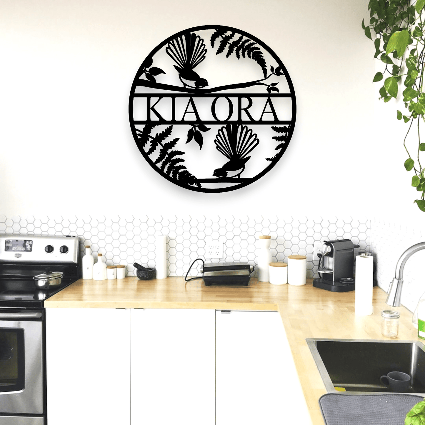 Personalised Kiwiana Fantail Décor Whimsic