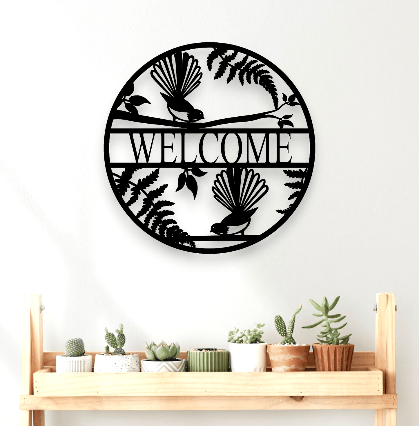Personalised Kiwiana Fantail Décor Whimsic
