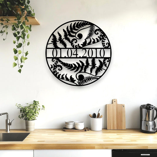 Personalised Kiwiana Fern Décor Whimsic