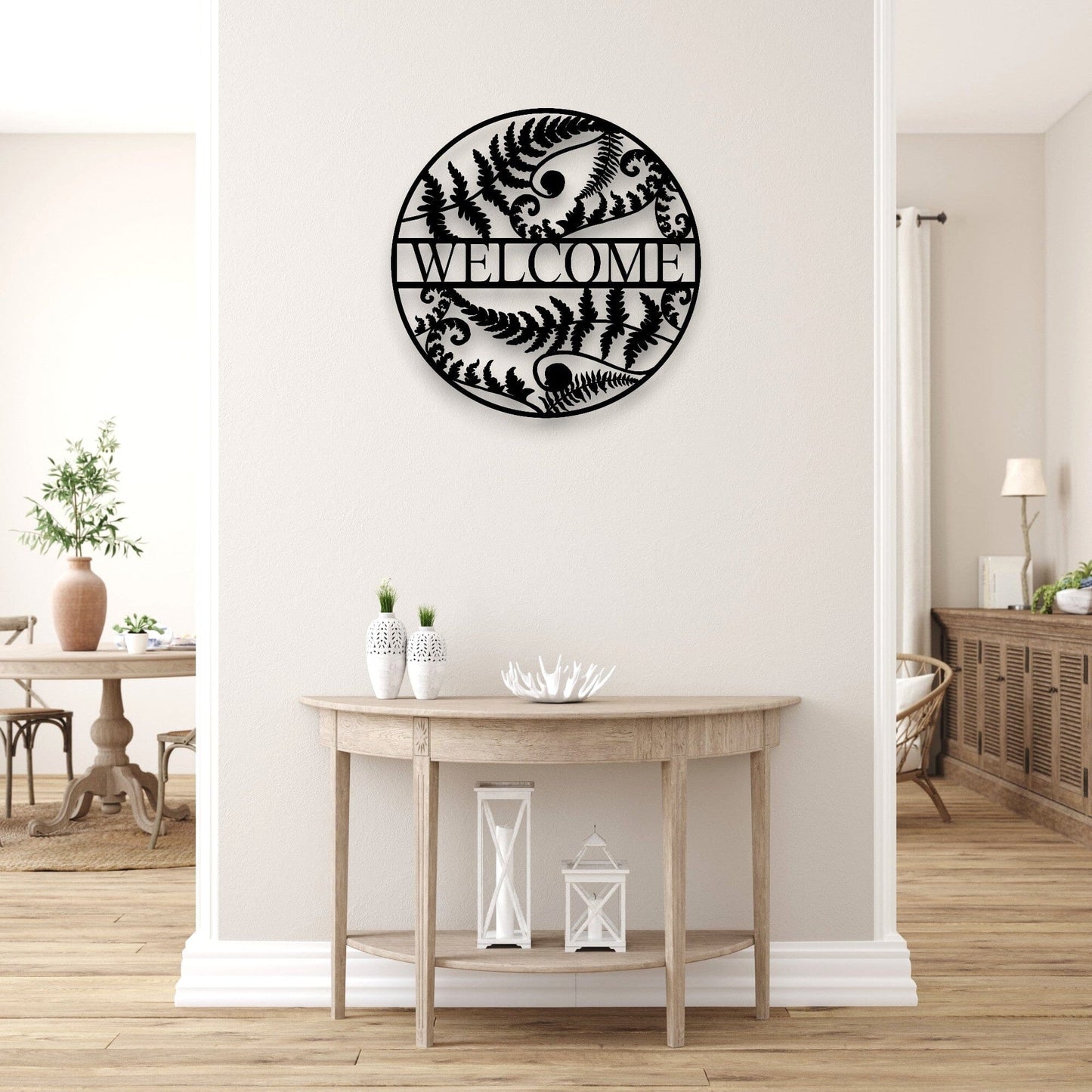 Personalised Kiwiana Fern Décor Whimsic