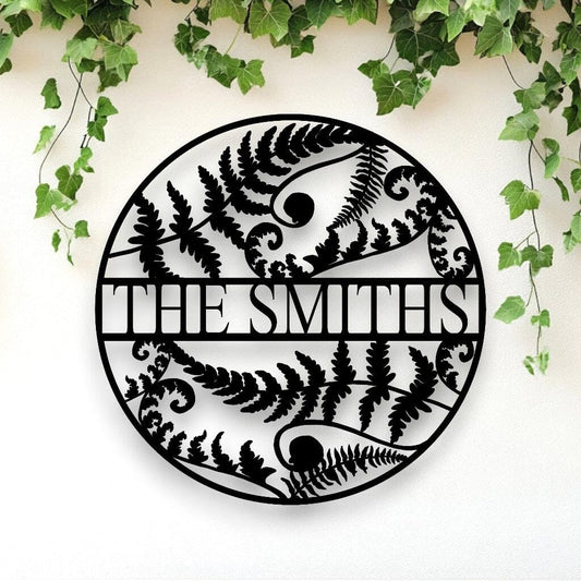 Personalised Kiwiana Fern Décor Whimsic