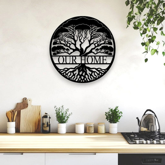 Personalised Pohutukawa Tree of Life Whimsic