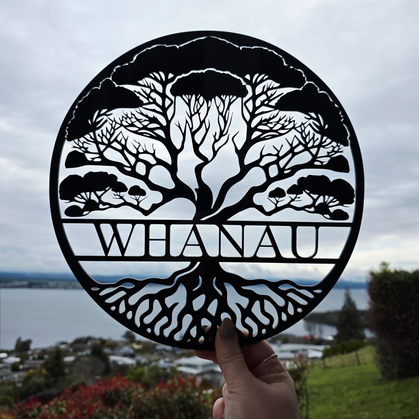 Personalised Pohutukawa Tree of Life Whimsic
