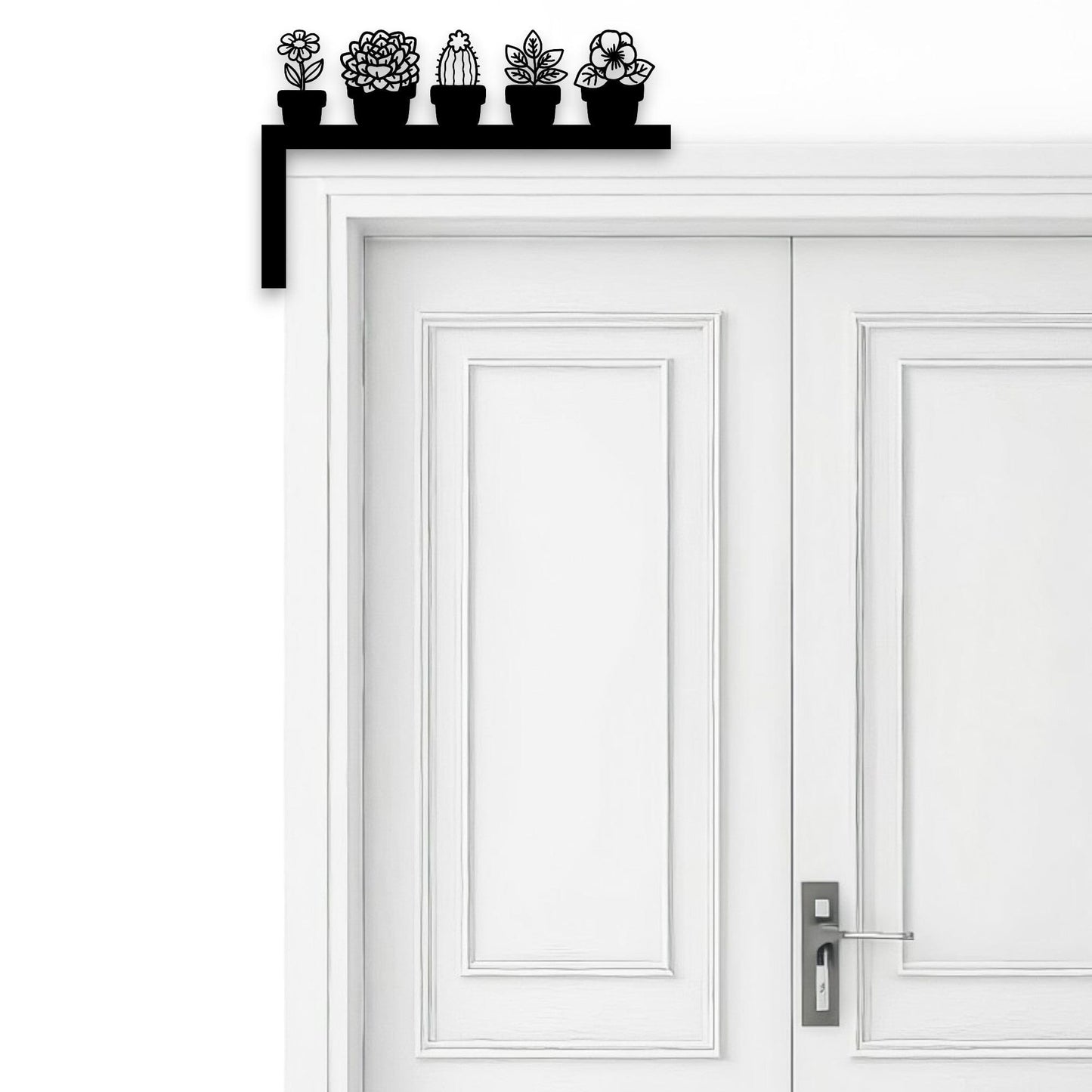 Plant Pots Door Frame Sign Whimsic