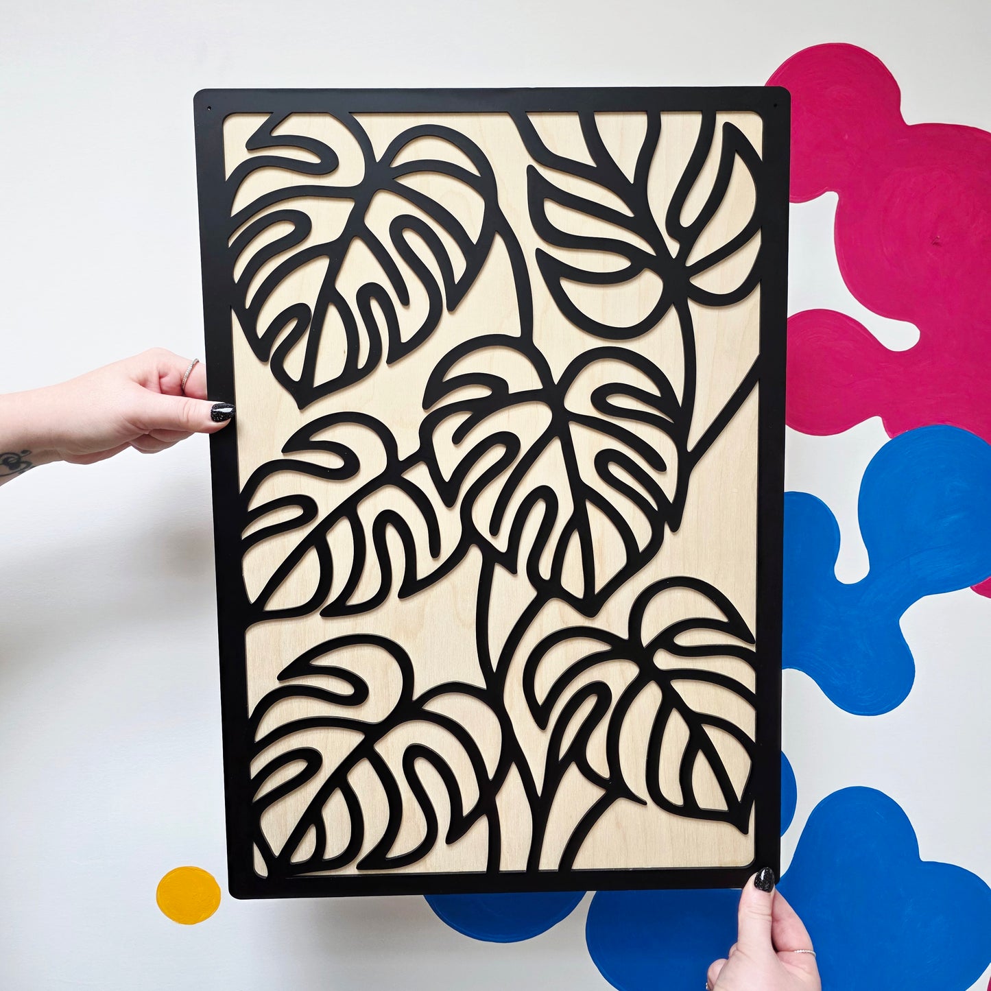 Monstera Leaf Wall Art