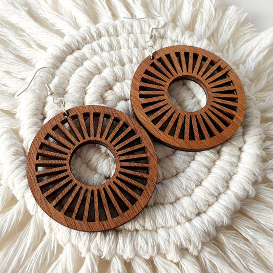 Round Boho Earrings Earrings Whimsic
