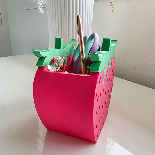 Strawberry Desk Organiser Whimsic
