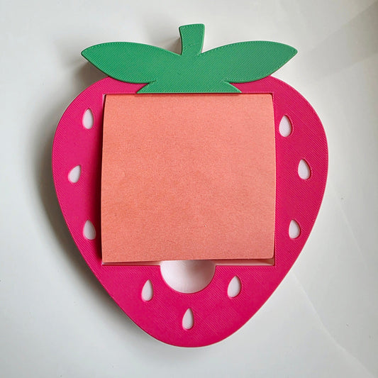 Strawberry Sticky Note Holder Whimsic
