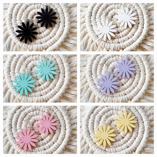Sunshine Floral Earrings Earrings Whimsic